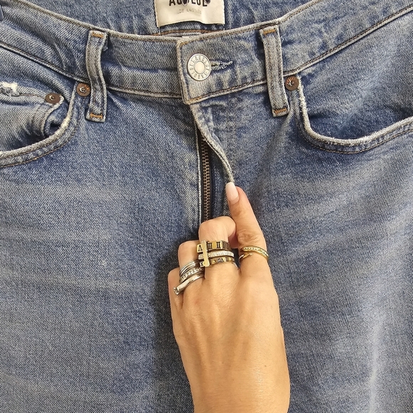 Agolde Wilder high rise straight leg jeans - Picture 9 of 11